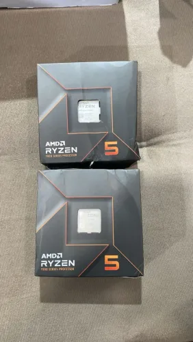 Processador AMD Ryzen 5 7600X, 6-Core, 12-Threads, 4.7GHz (5.3GHz Turbo), Cache 38MB, AM5,