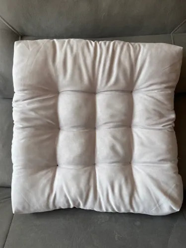 6 almofadas Futon cinza