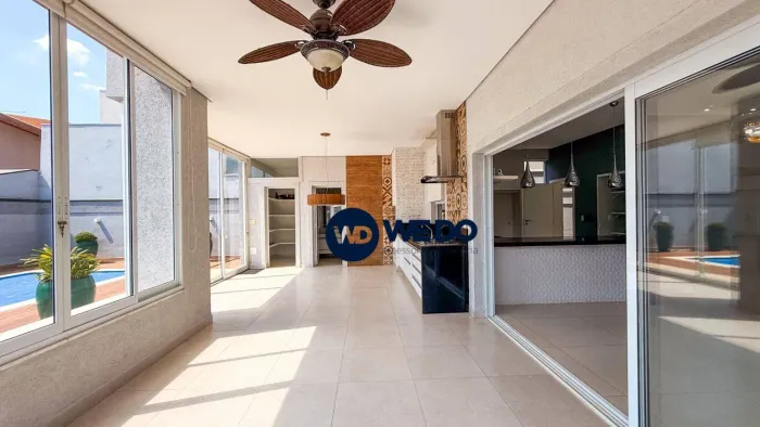 Casa Sobrado no Cond. Terras Imperador - 4 SUÍTES + ÁREA GOURMET ESPAÇOSA - Americana/SP