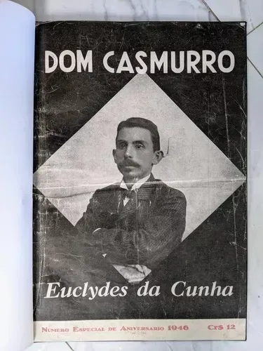 Exemplar Encadernado De rara Revista Euclides da Cunha