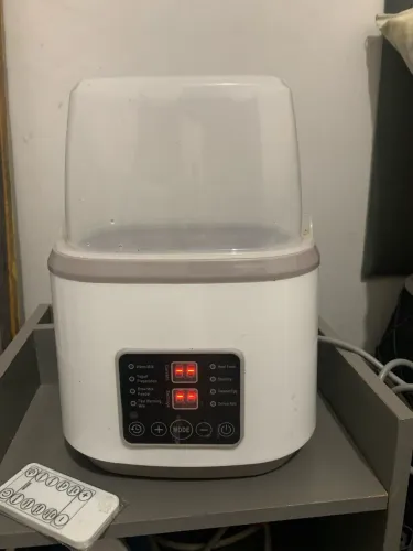 Aquecedor De Leite Com Esterilizador Para Mamadeiras