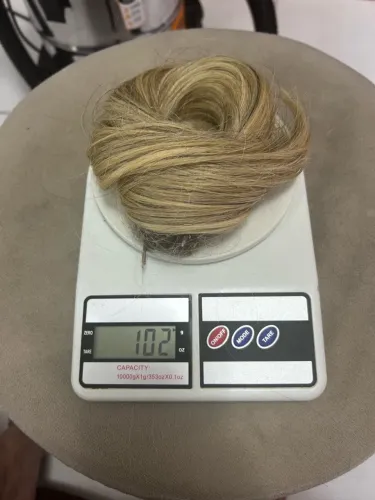 Cabelo brasileiro do Sul loiro mesclado
