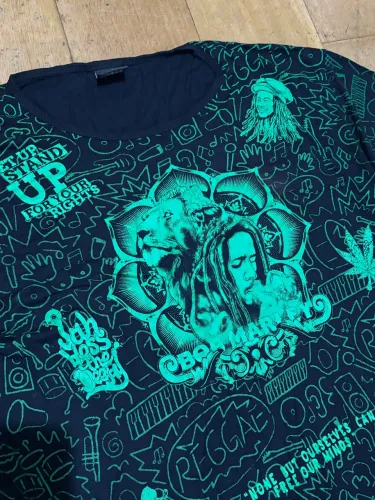 Camiseta Indiana Bob Marley