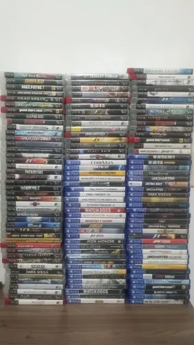 Jogos PS3/PS4 diversos mídia física