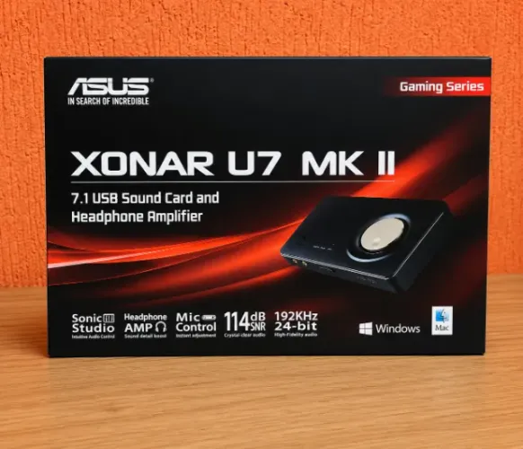 Placa De Som Asus Xonar U7 Mkii Usb 7.1 - (LACRADO)