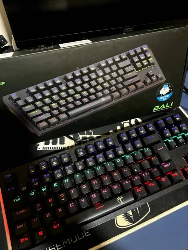 Teclado Gamer Mecânico T-Dagger Bali - Blue Switch