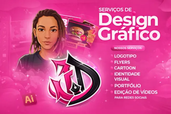 Designer Gráfico Profissional | Social Media | Branding