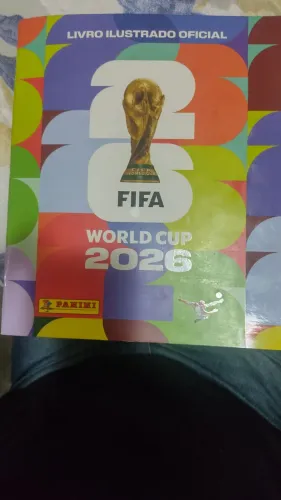Álbum Oficial Panini Copa do Mundo FIFA 2026 com 456 Figurinhas