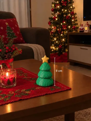 Mini Árvore de Natal decoração
