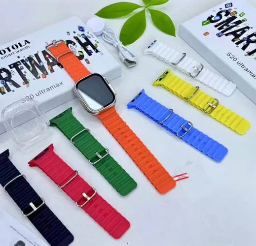 Smartwatch 7 Pulseiras + Capinha + Película 