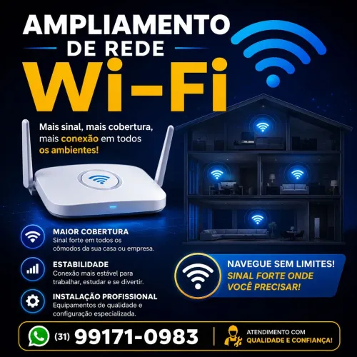 Ampliação wi-fi