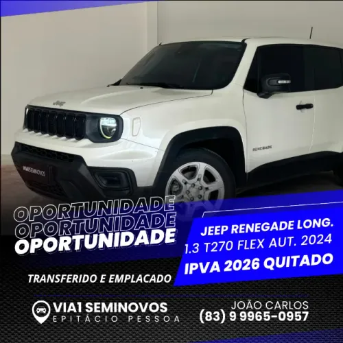Jeep Renegade T270 1.3 TB 4X2 Flex Aut. 2024