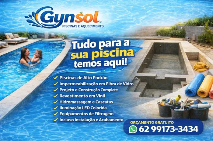 PISCINAS, TANQUES E FIBRAS