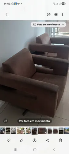 POLTRONA EM LINHO TOK STOK