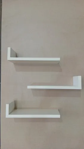 Promoção prateleiras em MDF kit com 3 prateleiras