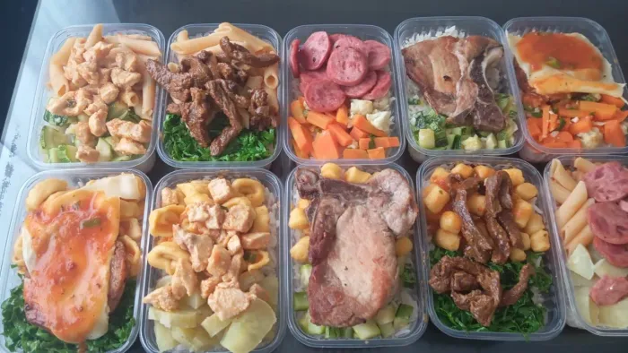 Marmitas fit e caseira 