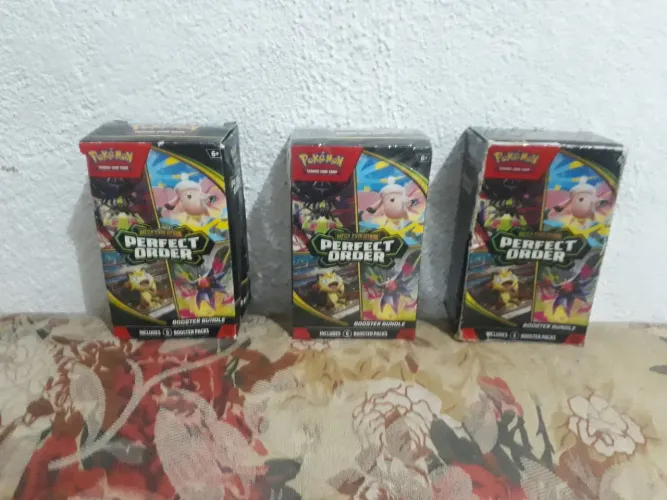 3 boster pokemon perfect order (ingles) original