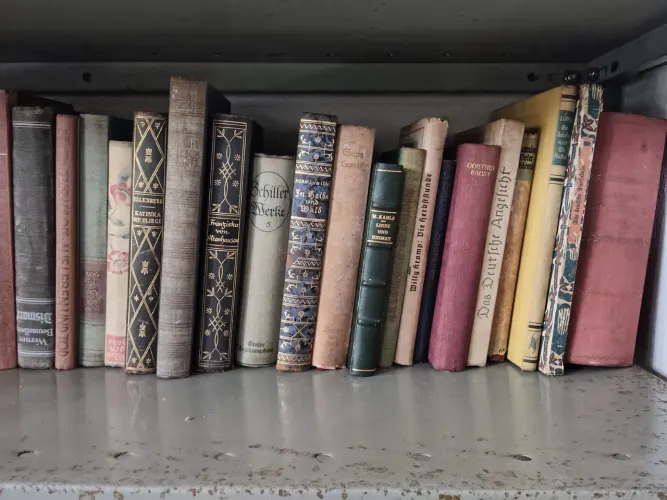 Livros antigos alemães