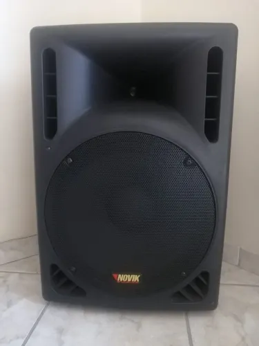 Caixa de Som Amplificada Novik - USB | Excelente Estado