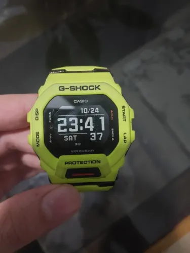 G-Shock GBD-200-9 Verde Limão Original - G-Squad (Bluetooth + Contador de Passos)