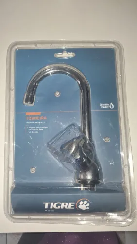 Torneira Tigre Lavatório Banca Tubo Fixo Aquarius - Cromada (Nova e Lacrada)