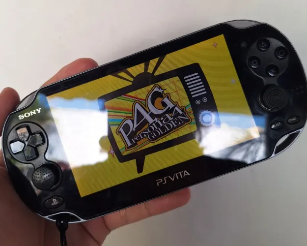 Ps Vita 1000 OLED + Sd2Vita 128gb + Acessórios