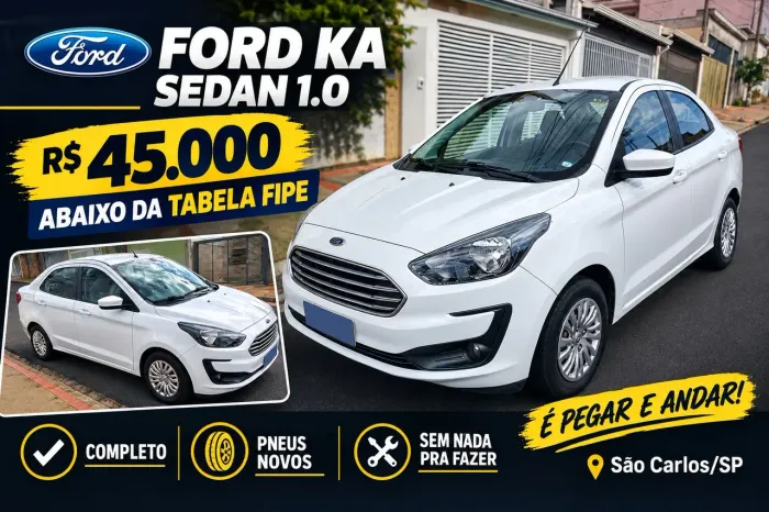 Ford KA+ Sedan 1.0 Tivct Flex 4P 2020