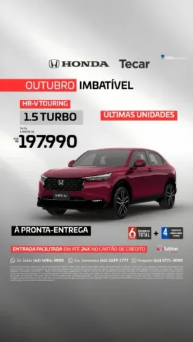 Honda HR-V Touring 1.5 TB 16V 5P Aut. 2026