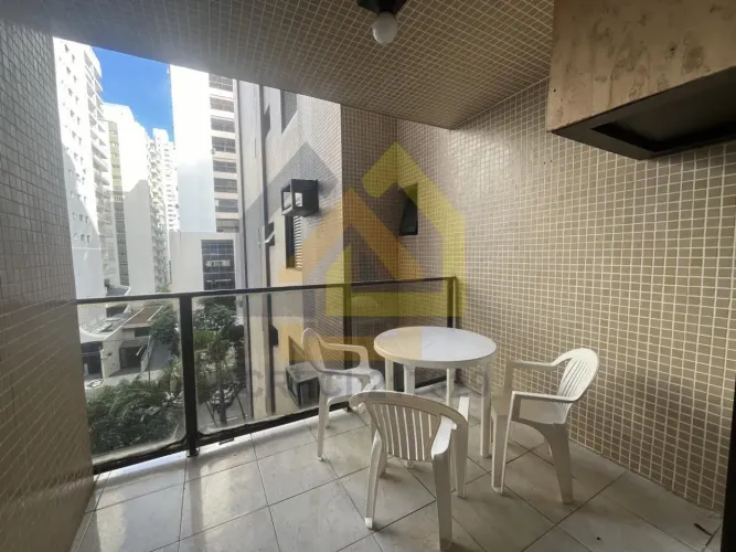 Apartamento para Locação em Guarujá, Pitangueiras, 3 dormitórios, 1 suíte, 3 banheiros, 2