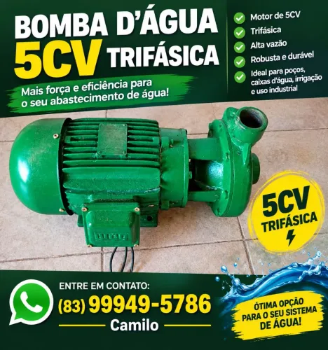 Motor 5cv Trifásico