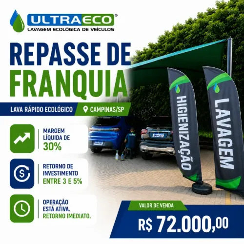 Vendo Estética Automotiva e Lava rápido em funcionamento