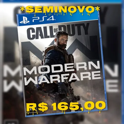 Call Of Duty Modern Warfare - PS4 / PS5 - Leia o anúncio