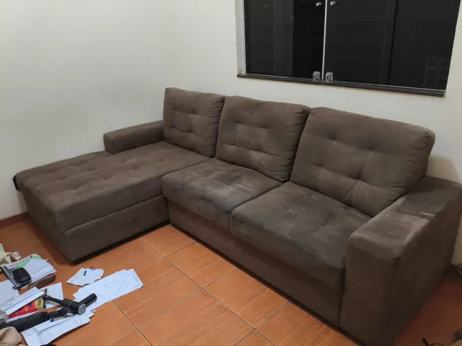 Sofa de canto em L ótimo estado