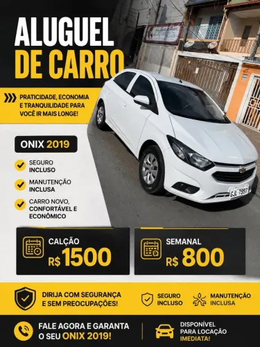 Locação de veículos 