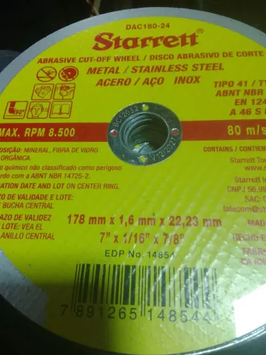Starrett .tenho 10 unidades e 6 unidades pegatec
