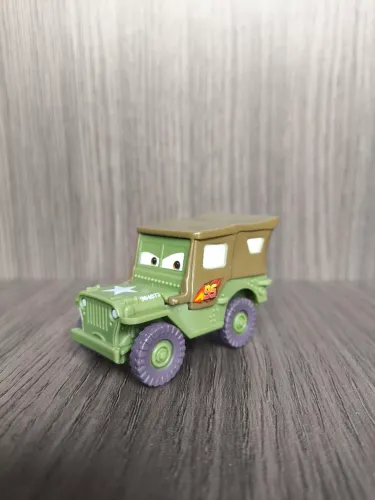 Sargento Miniatura Filme Carros Metal Diecast Novo Lacrado 
