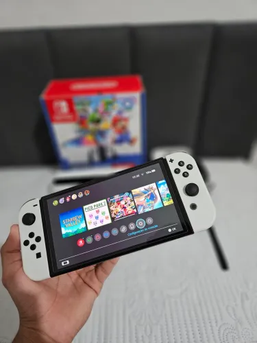 Nintendo switch oled completo