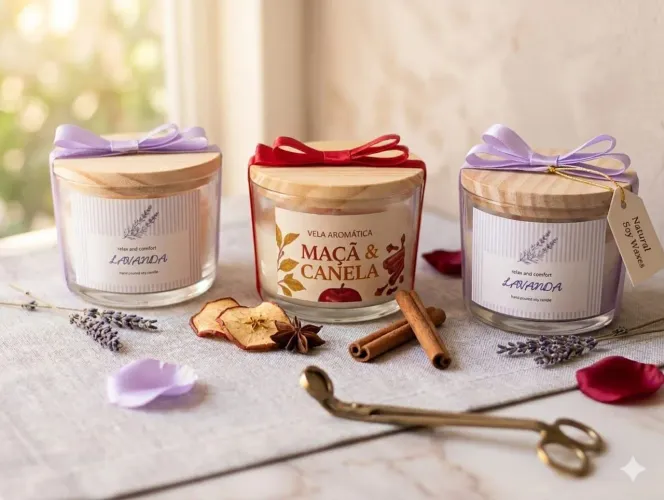 Velas aromáticas 