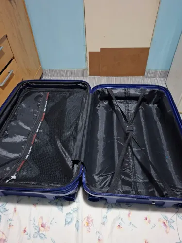 MALA AZUL MÉDIA POLIPROPILENO 23 KILOS 