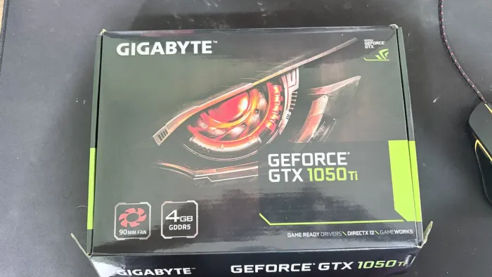 GTX 1050TI não dá vídeo 