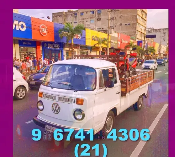Mudança? Rápida e Segura! Frete ideal para sua necessidade! 21?9?6741?4306