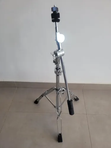 Estante Bateria Premium CBS 780 com Tripé Ajustável Para Pratos E Percussão