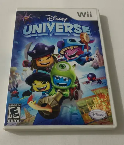 Jogo Nintendo Wii Disney Universe impecável Cib 