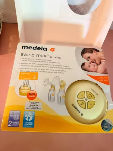 Desmamadeira Elétrica Dupla Medela Swing Maxi