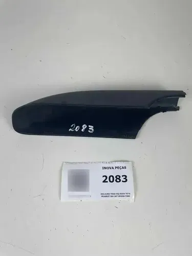 Moldura Tras Esq Rack Teto Peugeot 206  *0 Preto