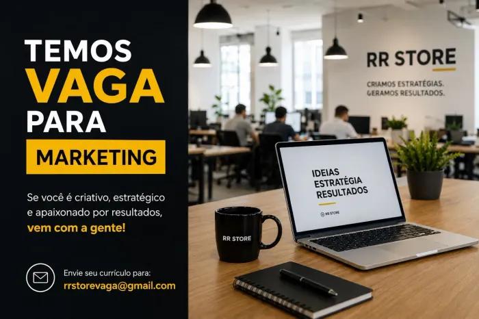 Estamos contratando para marketing 