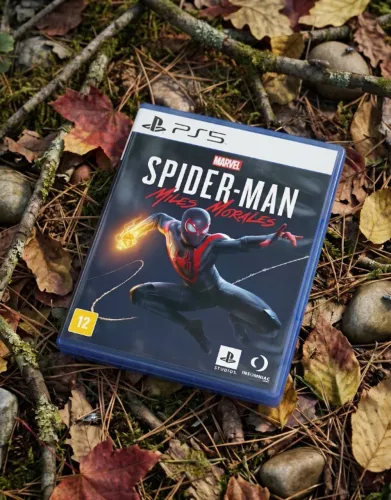 Jogo Marvels Spider Man Miles Morales PS5 Midia Fisica