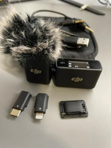 DJI Mic Semi Novo - Estado Impecável - Completo
