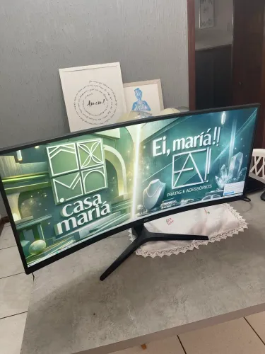 Monitor Gamer 34 curvo 1ms 165hz, ultrawide (QHD) 3440x1440 AMD Freesync, HDMI, DP, HQ