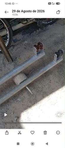 Poste galvanizado